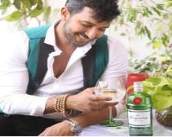 Terence Lewis consuming alcohol